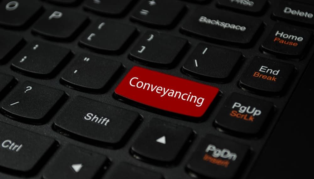 Conveyancing Text On A Keyboard - Conveyancers in Kiama, NSW