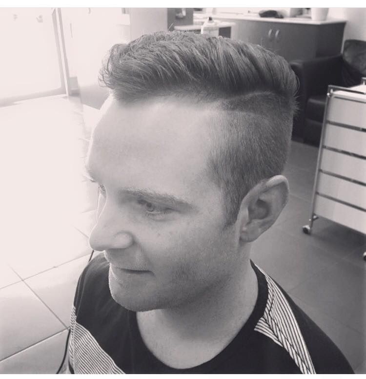 Man With a Modern Undercut Hairstyle — Salon South in Mount Sheridan, QLD