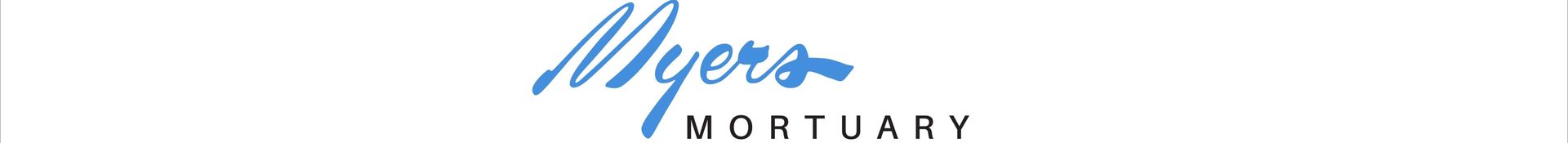 The word mortuary is written in blue on a white background.