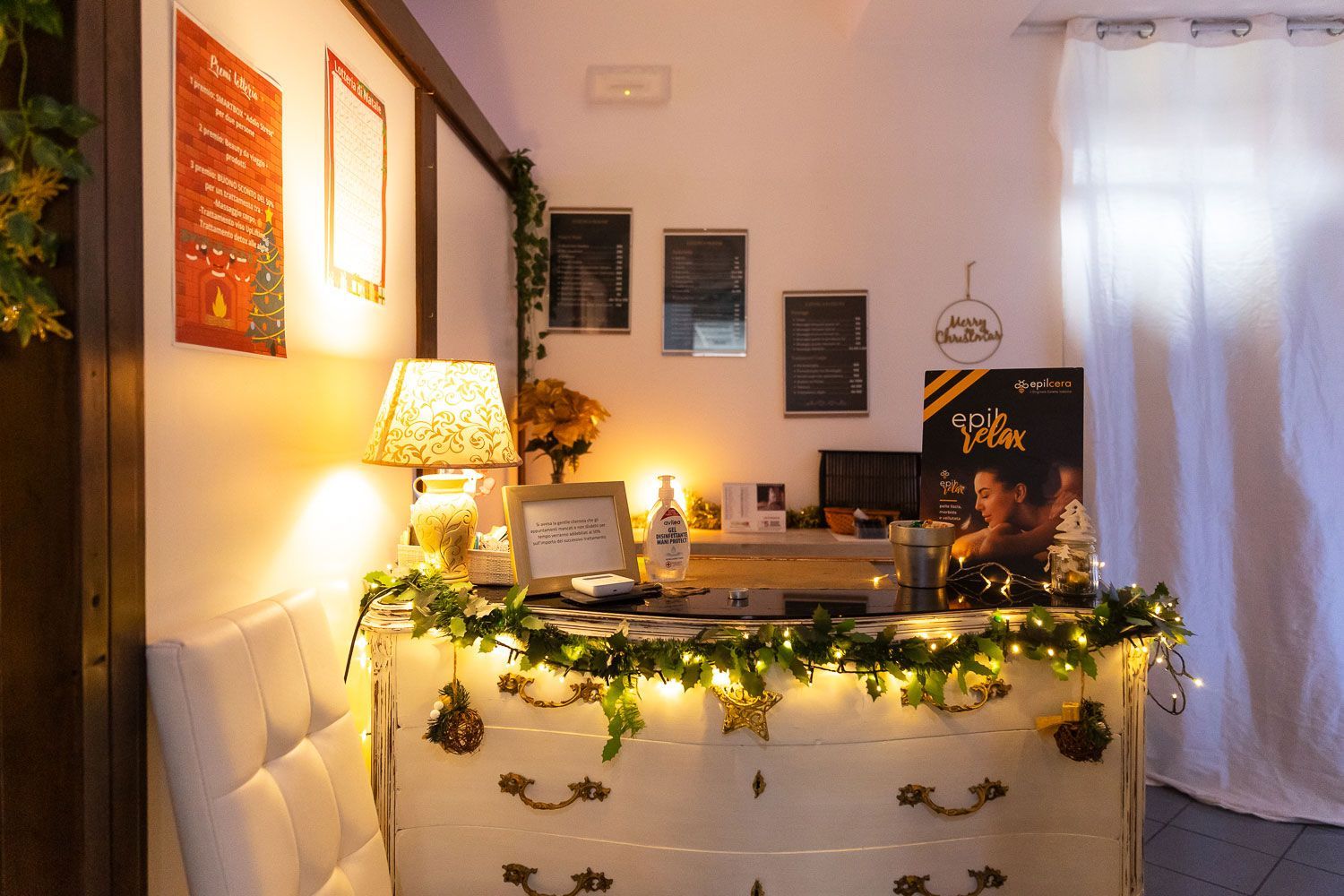 ingresso centro estetico