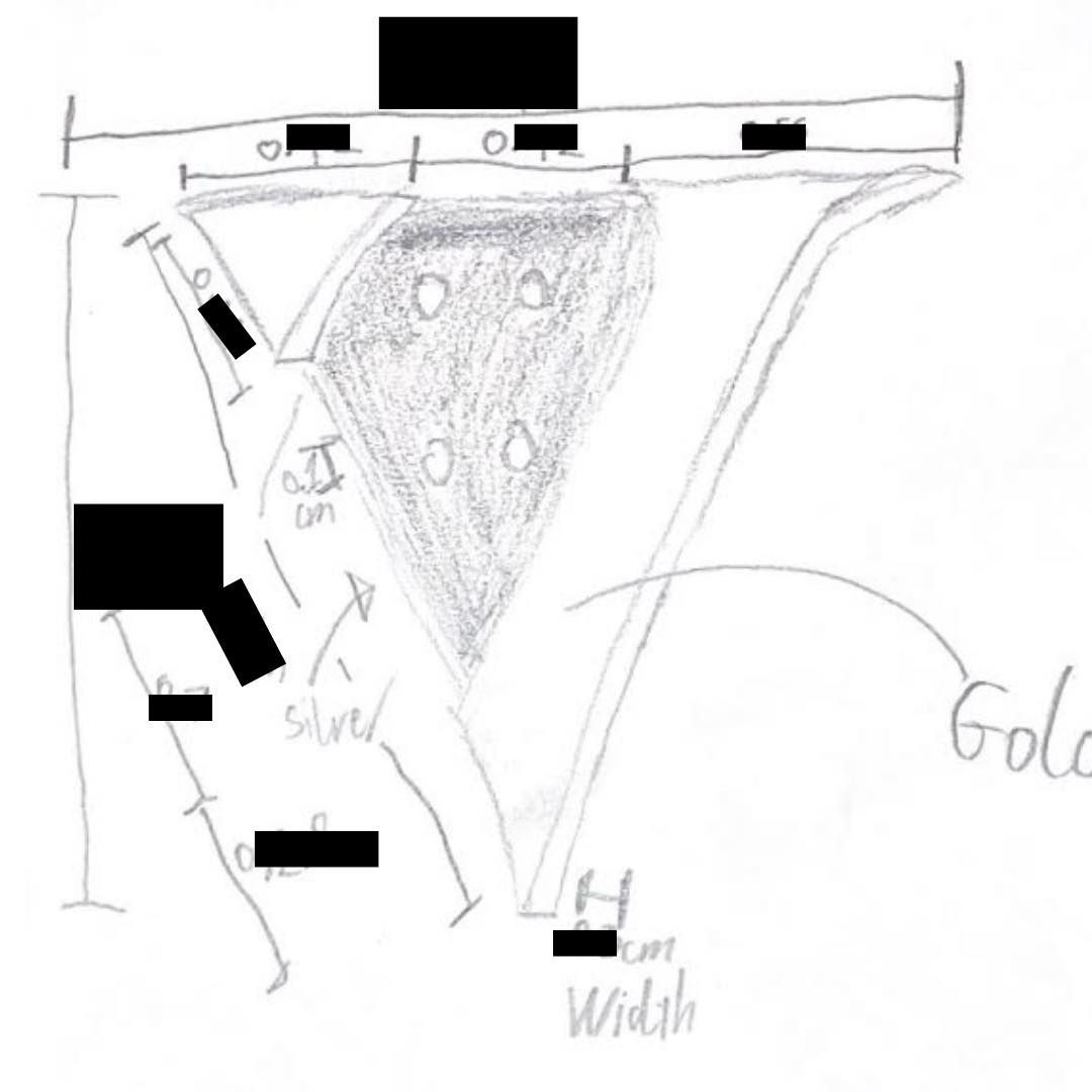 Close-up of a polished gold button on a luxury hoodie, engraved with the Vena Vici emblem