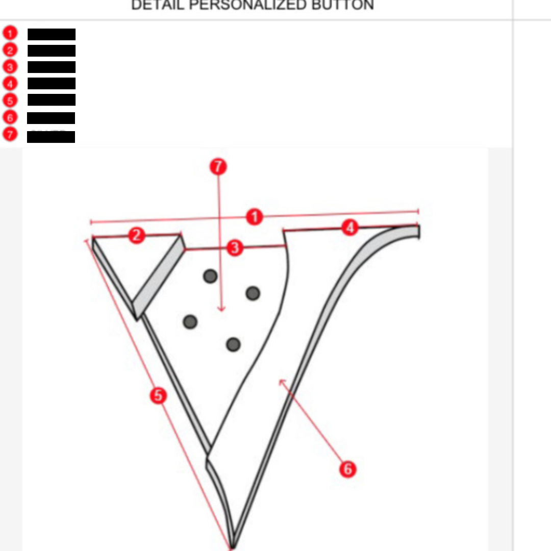 Close-up of a polished gold button on a luxury hoodie, engraved with the Vena Vici emblem
