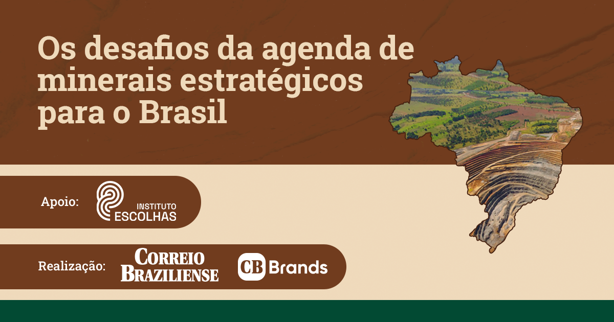 CB TALKS | Os desafios da agenda de minerais estratÃ©gicos para o Brasil - Instituto Escolhas - 