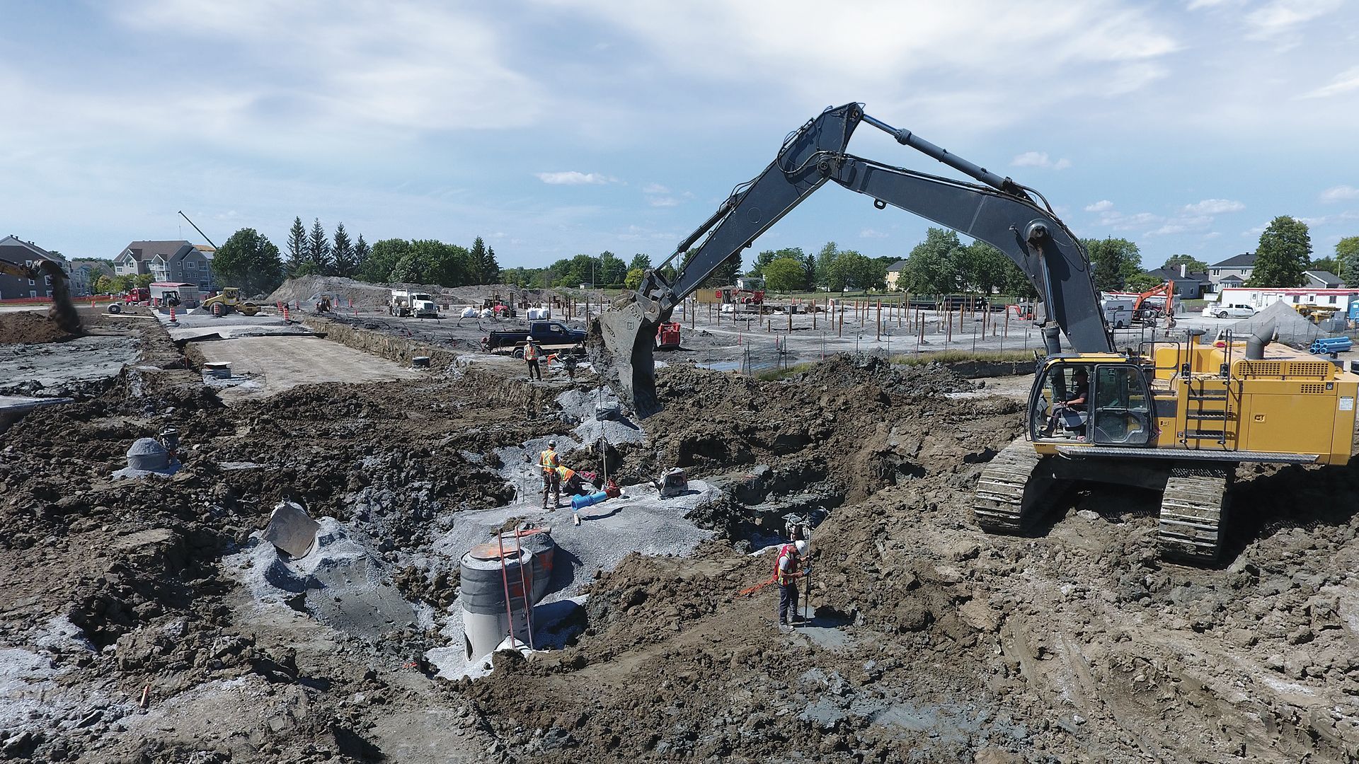 Chantier Domaine sur le Vert Civitec