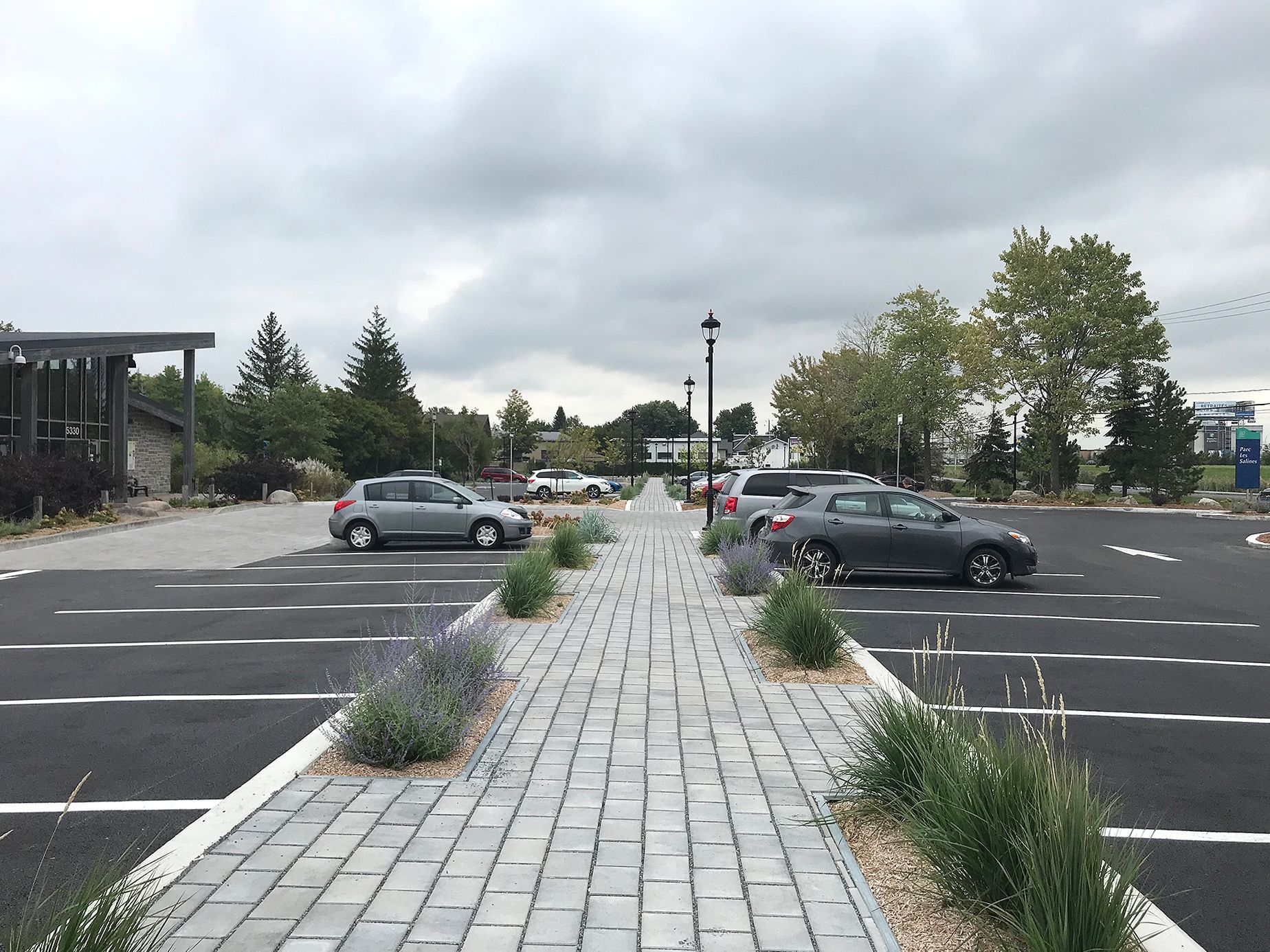 Stationnement Parc Les Salines Saint-Hyacinthe Civitec