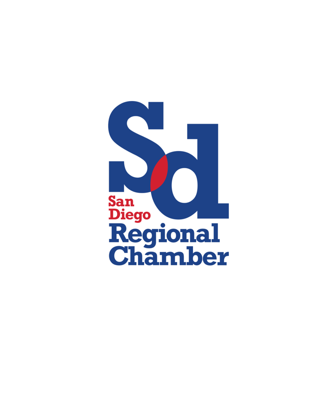 San Diego Regional Chamber logo: blue