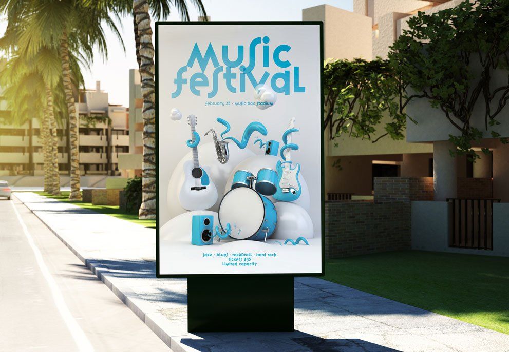 Music Festival Event Signage — Mission Viejo, CA — Elephant Signage & Display International