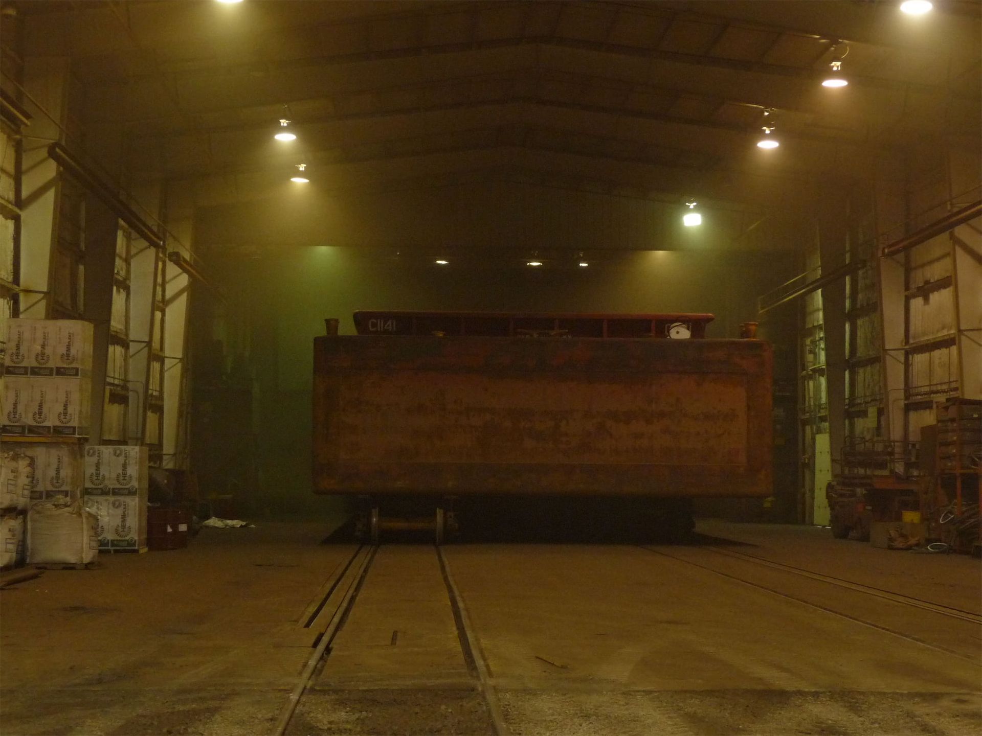 project new blast paint facility 