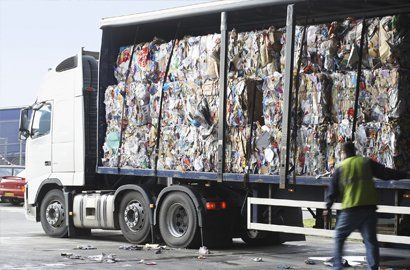 Commercial waste removal service