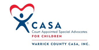 warrick county casa logo