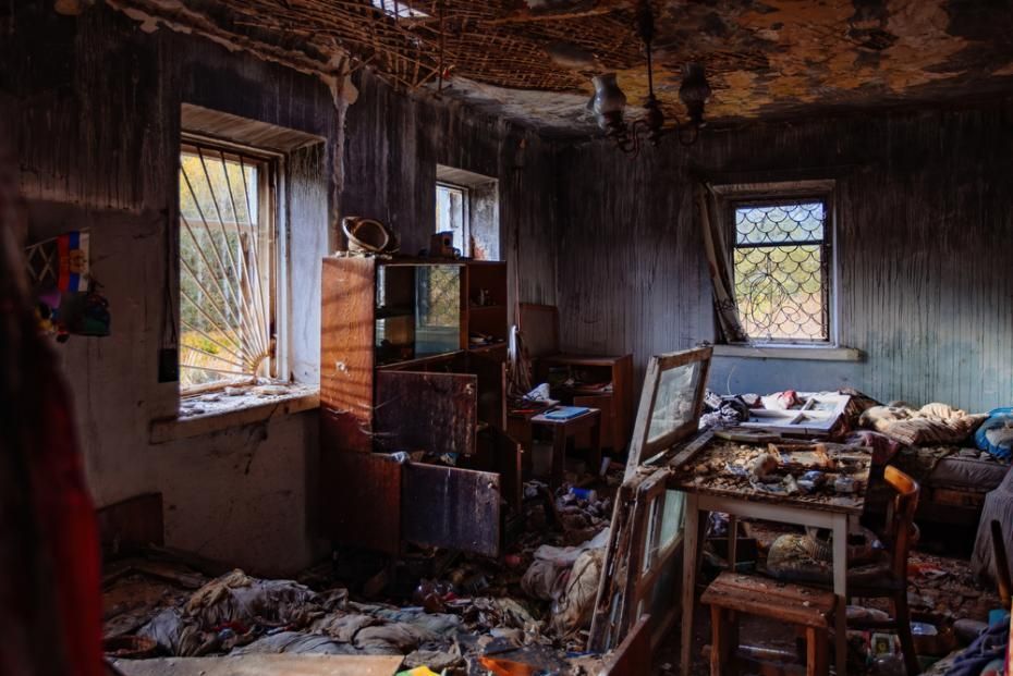 A Burnt House — As Is Where Is in Christchurch, NZ