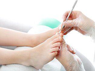 Book for an appointment for Nail and Skin Treatment feet skin and nail treatments