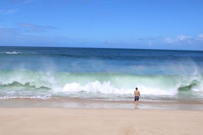 North Shore beach
