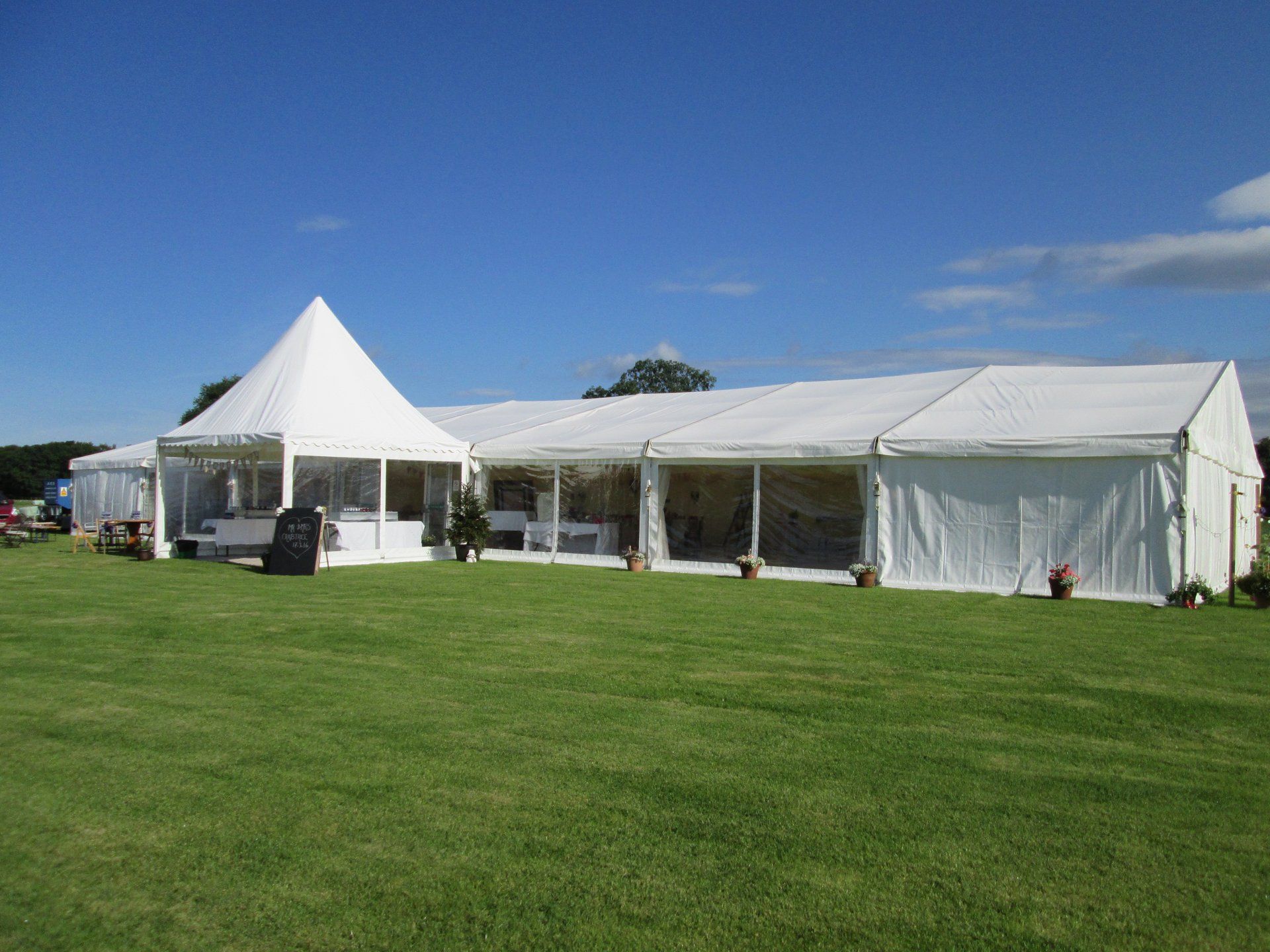 Marquees for hire in Cheshire | Shent-Events Marquee Hire Ltd