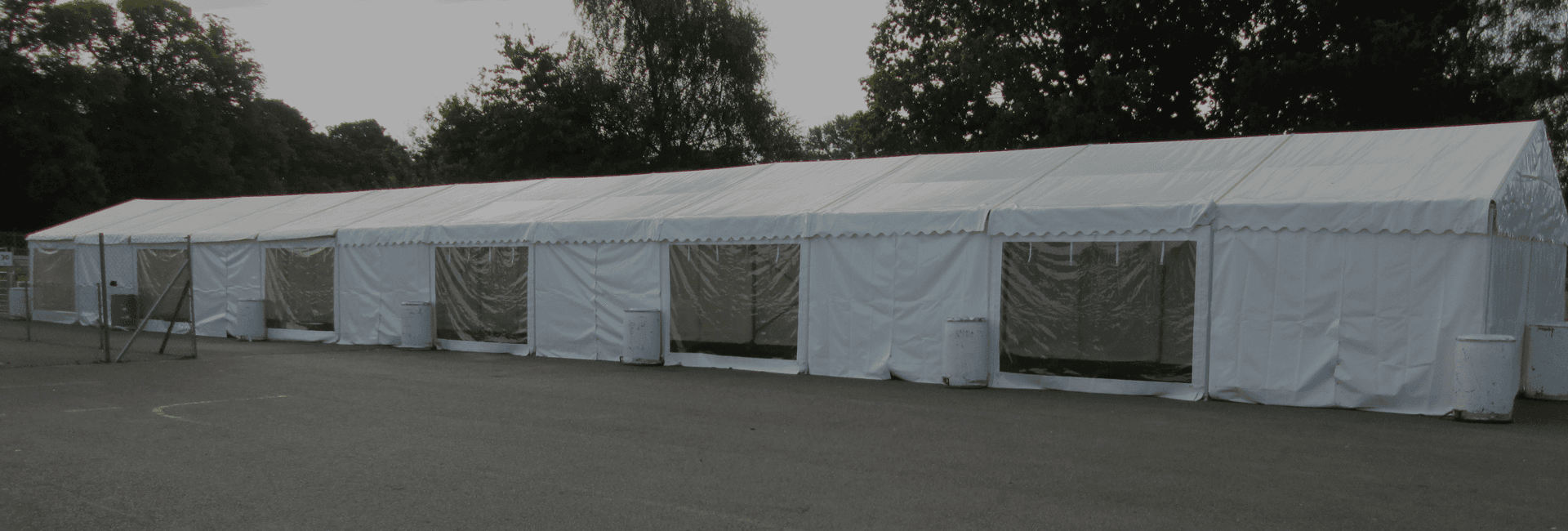 Social distancing marquee