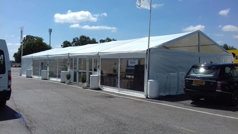 Corporate hospitality marquee Cheshire