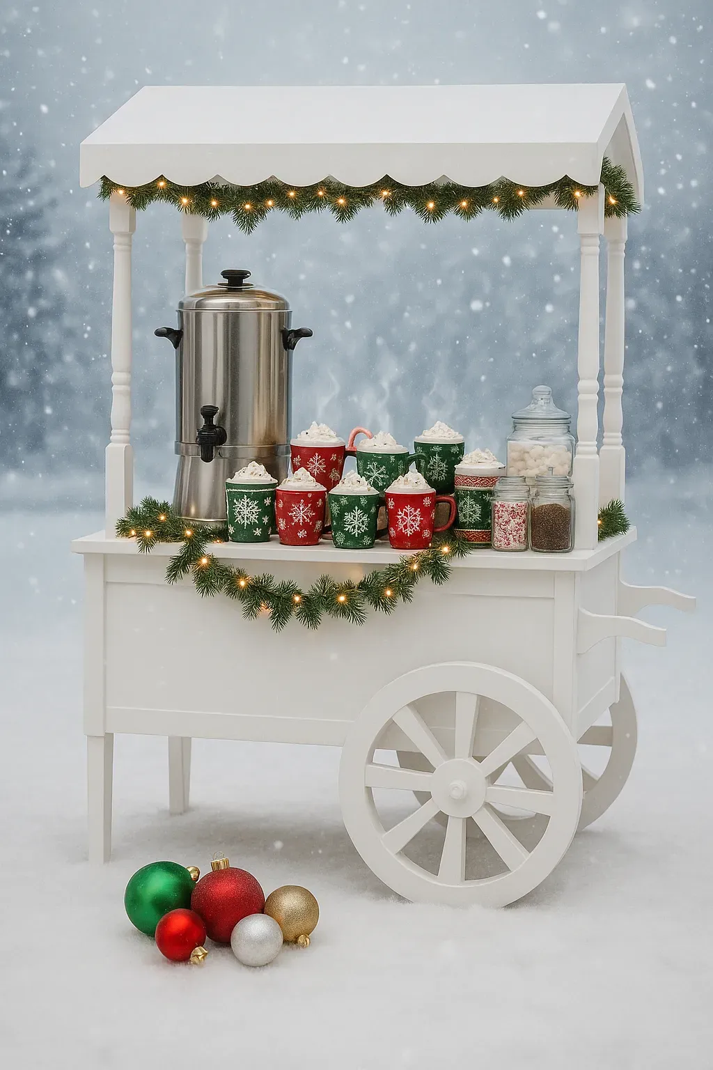 hot cocoa cart rental riverside ca