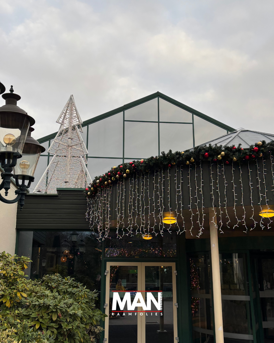 Licht-en warmtewerende raamfolie bij bungalowpark in Limburg