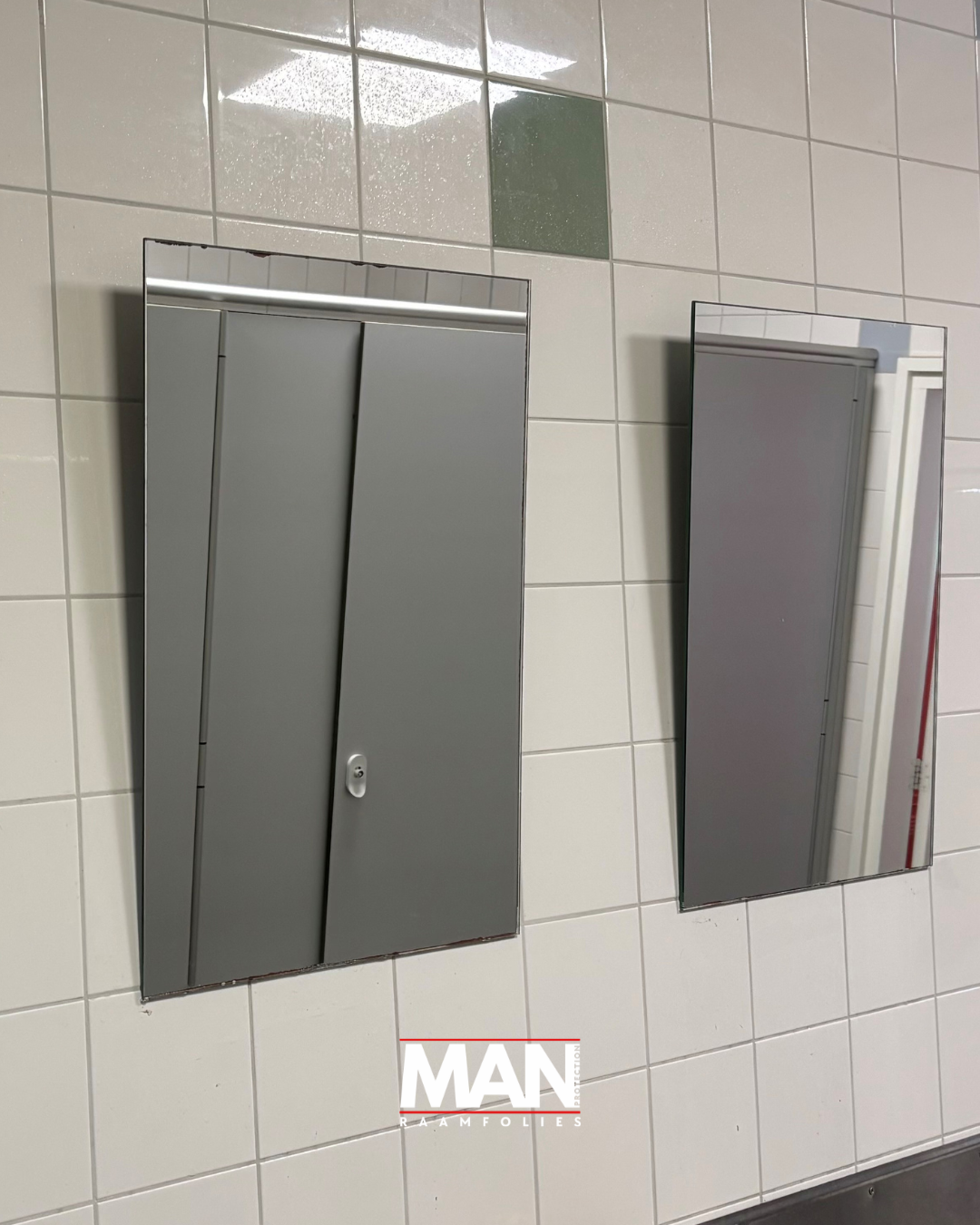 LLumar veiligheidsfolie op spiegels bij Olam Cacao te Wormer