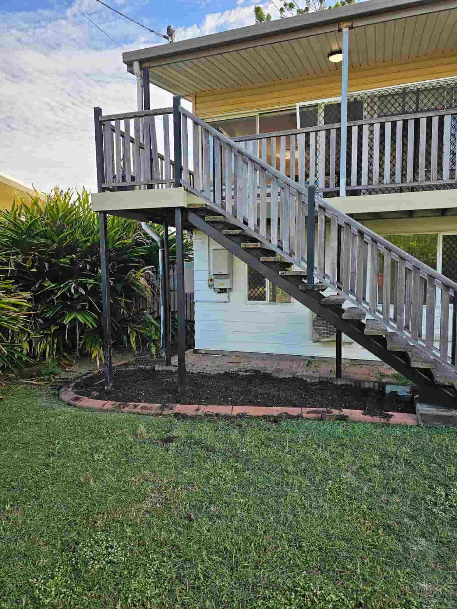 There Are Stairs Leading Up To The Second Floor Of A House — Dachboe Your Handyman in Townsville, QLD