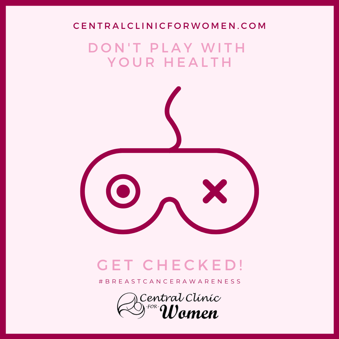 A poster that says do n't play with your health get checked