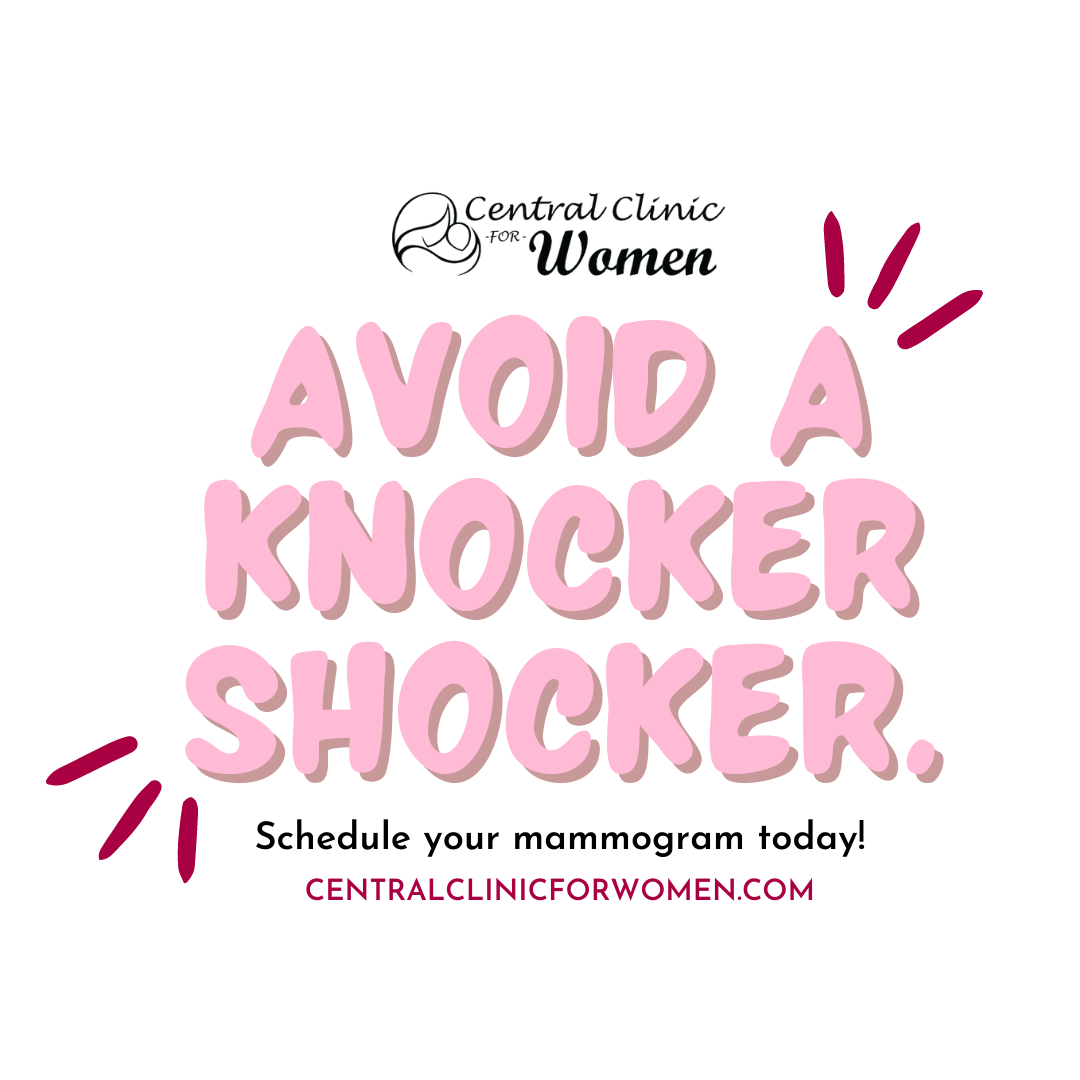 A breast cancer awareness social post