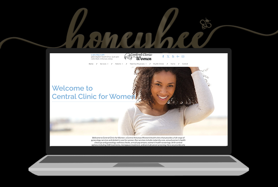 A laptop computer with a picture of a woman on the screen.