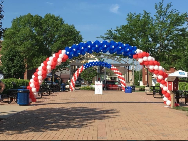 Balloon Arches, Garlands and Columns