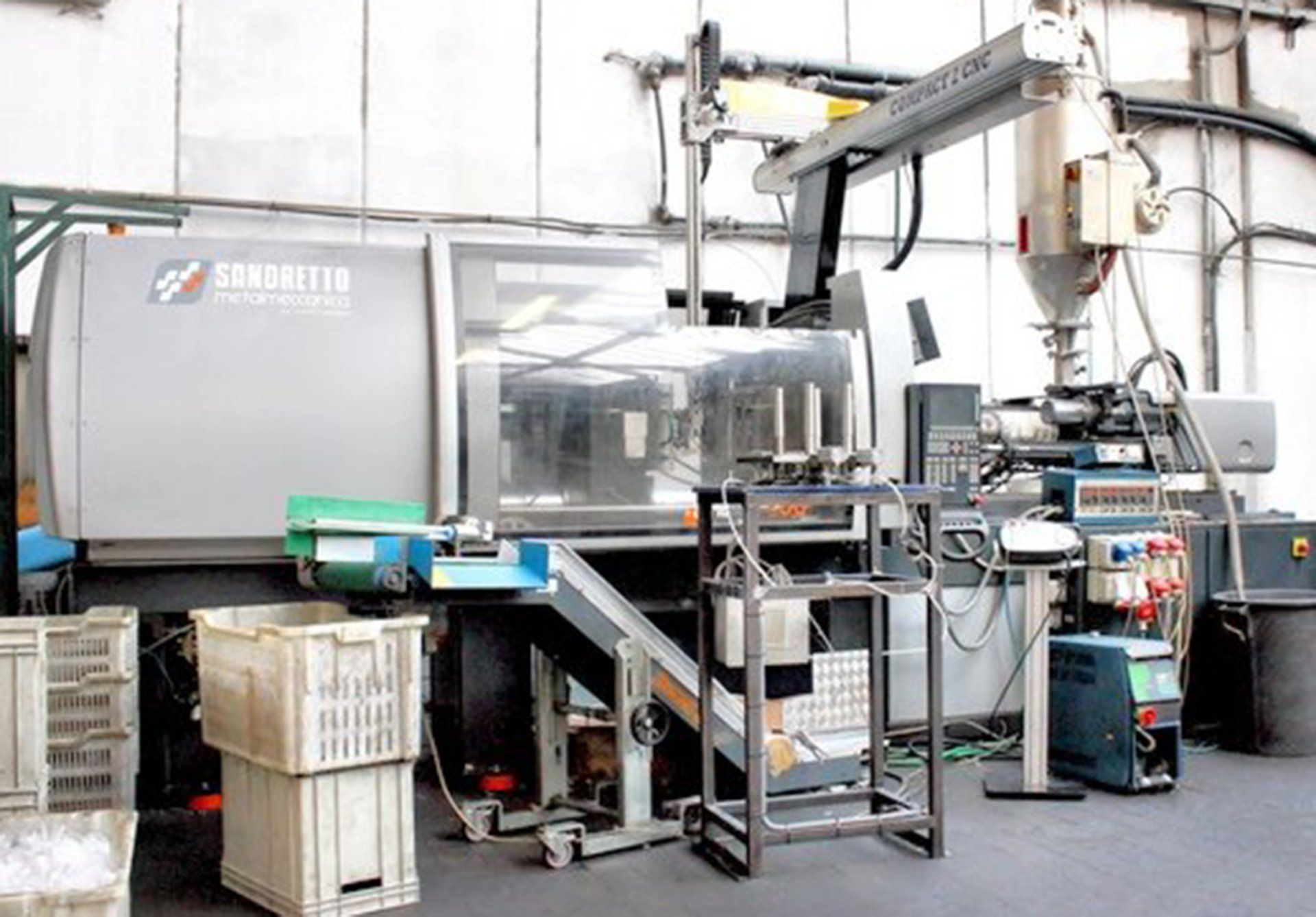 macchinari industriali per lavorazione tecnopolimeri