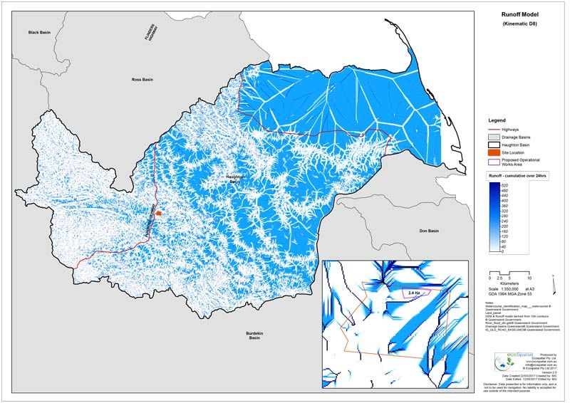 map with data