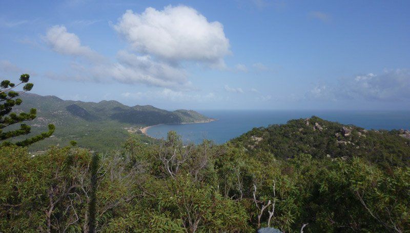 view of tropical coastline