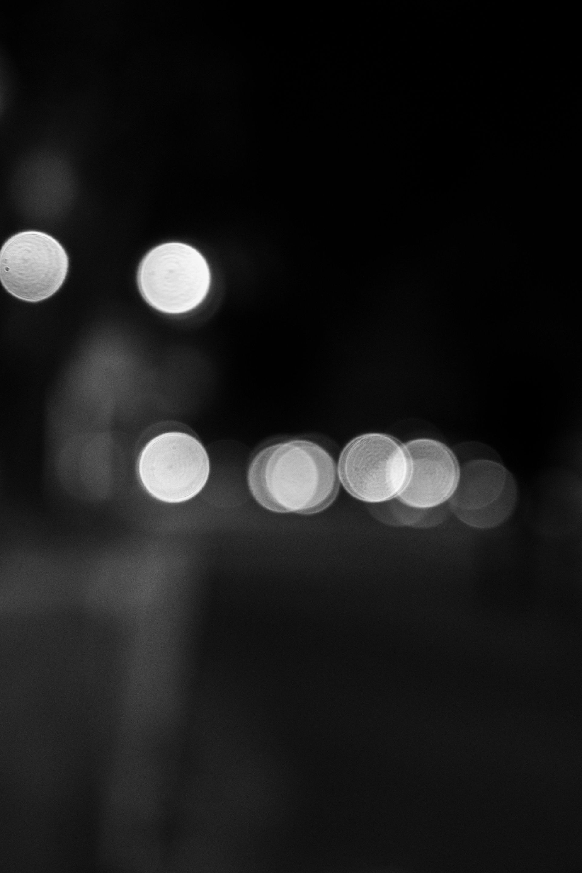 blurred lights