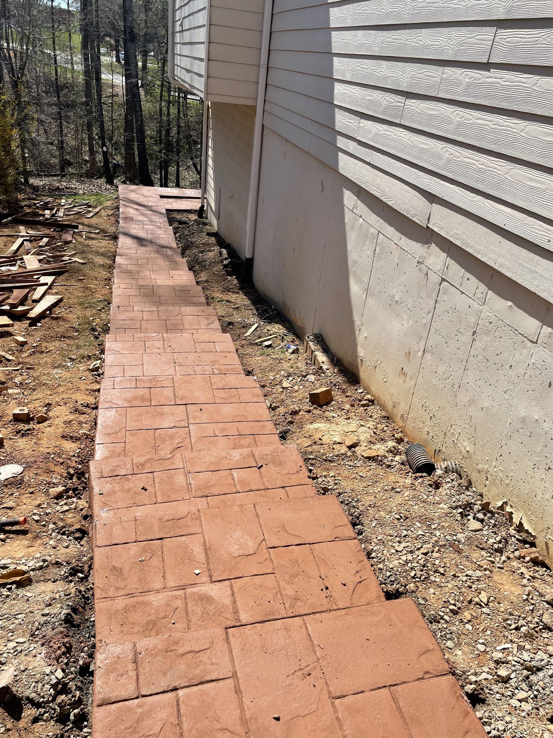 new walkway