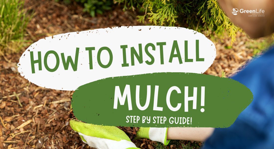 A mulch showing the sentence 