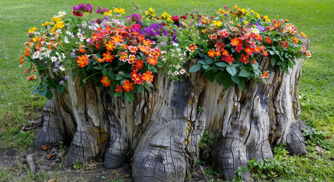 A bunch of flowers of different colors