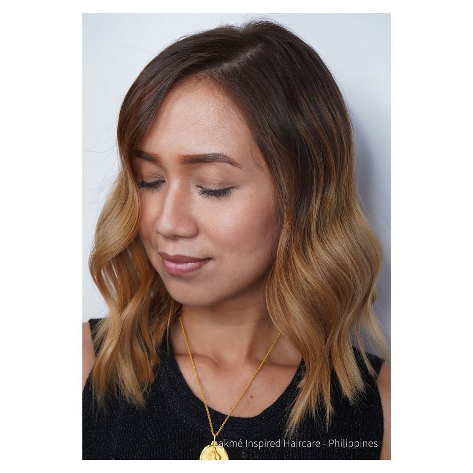 Balayage Refresh Balayage with Face Frame and Base Break Toni
