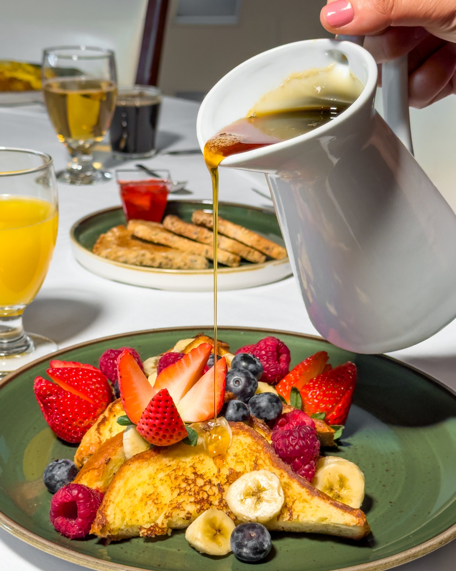 Pain doré Déjeuner La Griffe