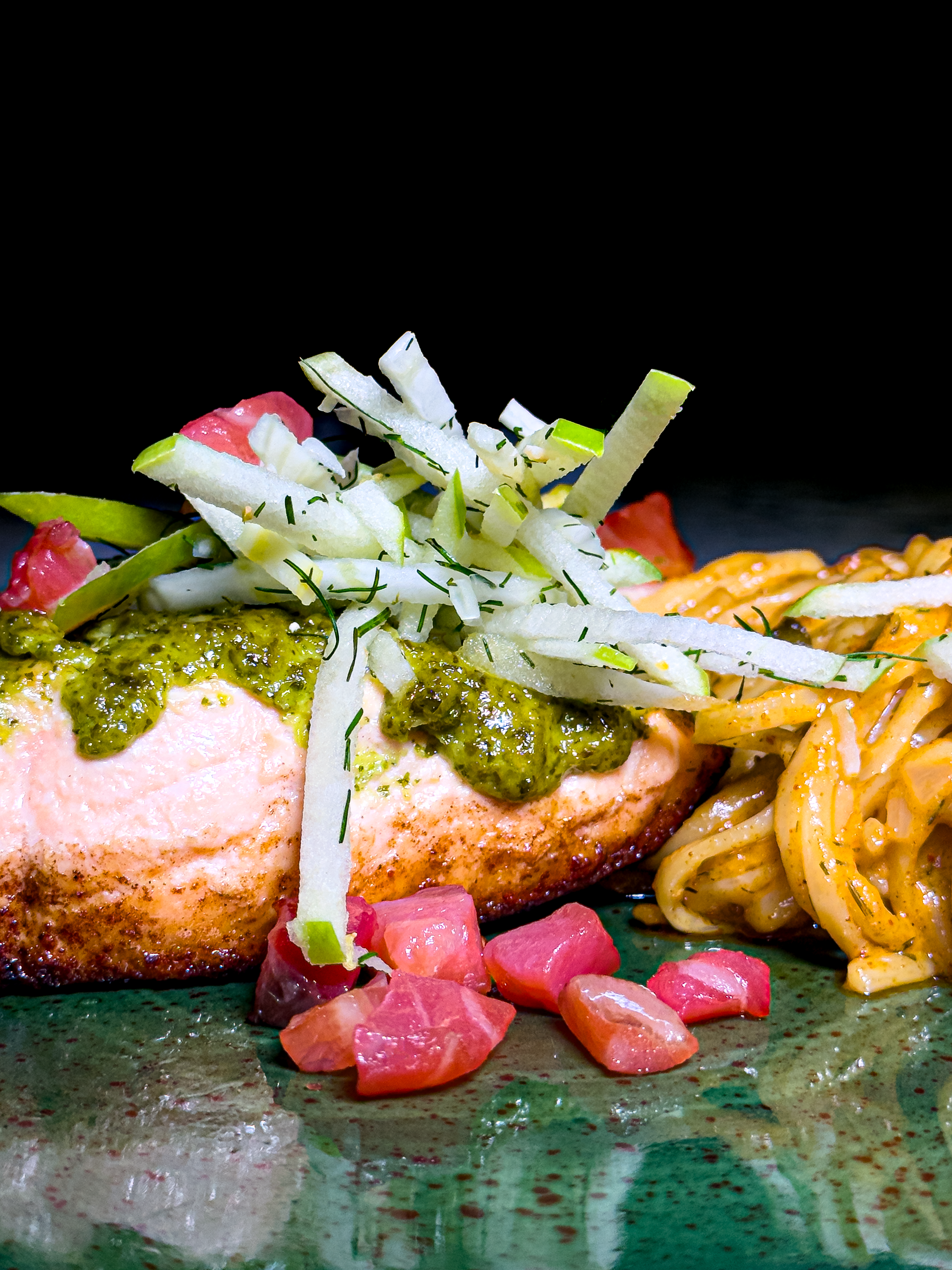 Tartare saumon menu midi