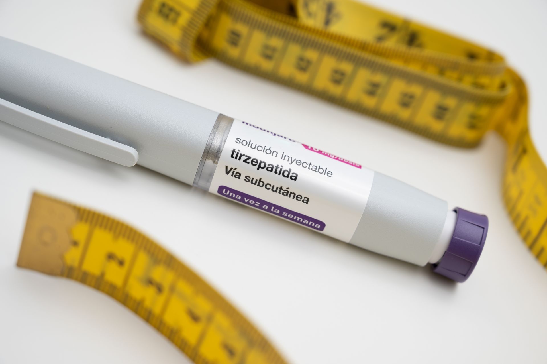 Insulin pen labeled 