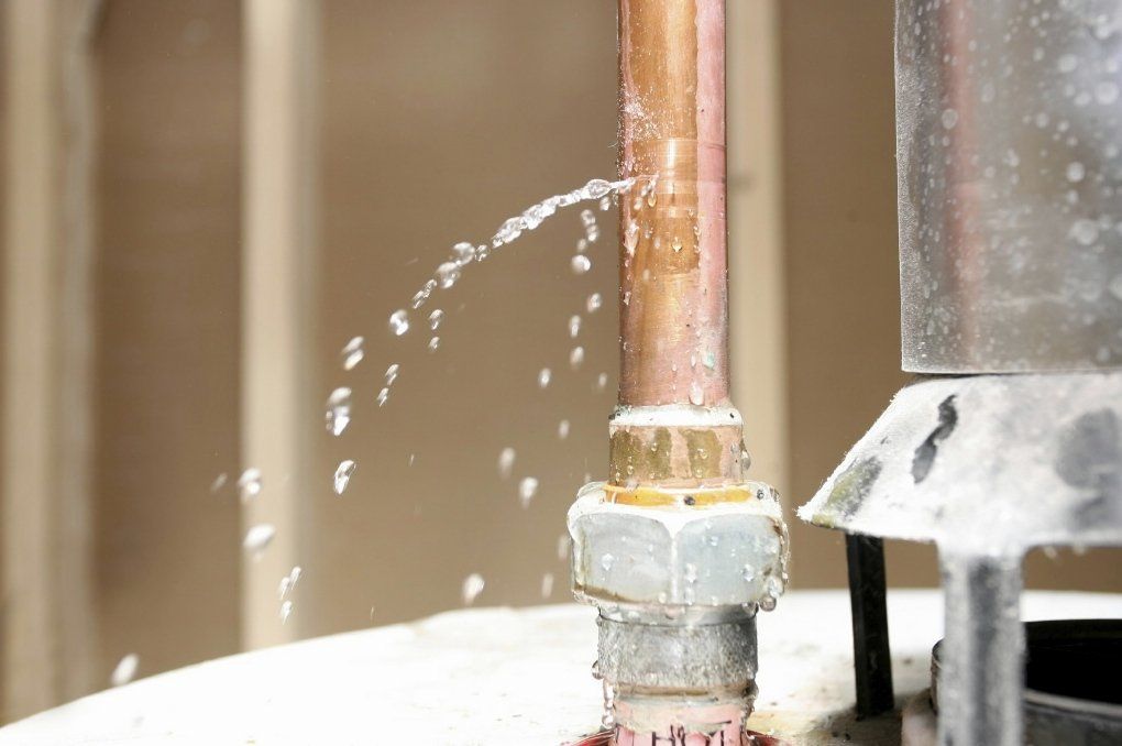 burst pipe cleanup