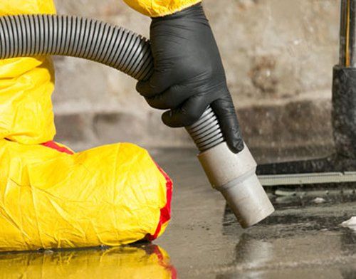 sewage cleanup