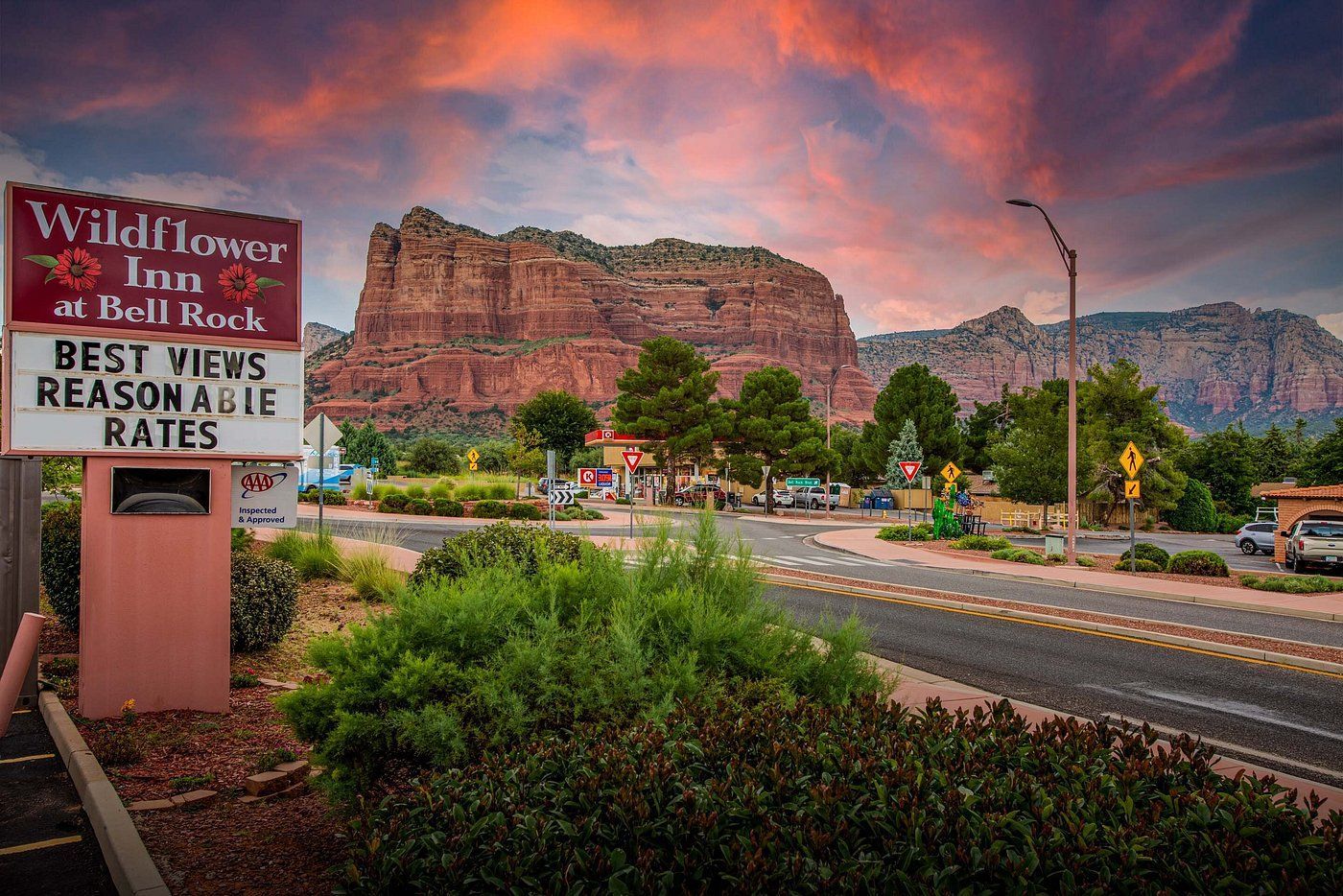 Wildflower Inn Sedona spectacular view