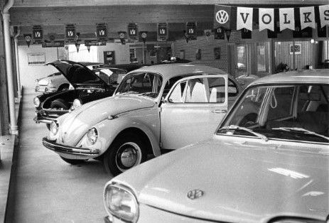 VW 411 bei VW-Händler