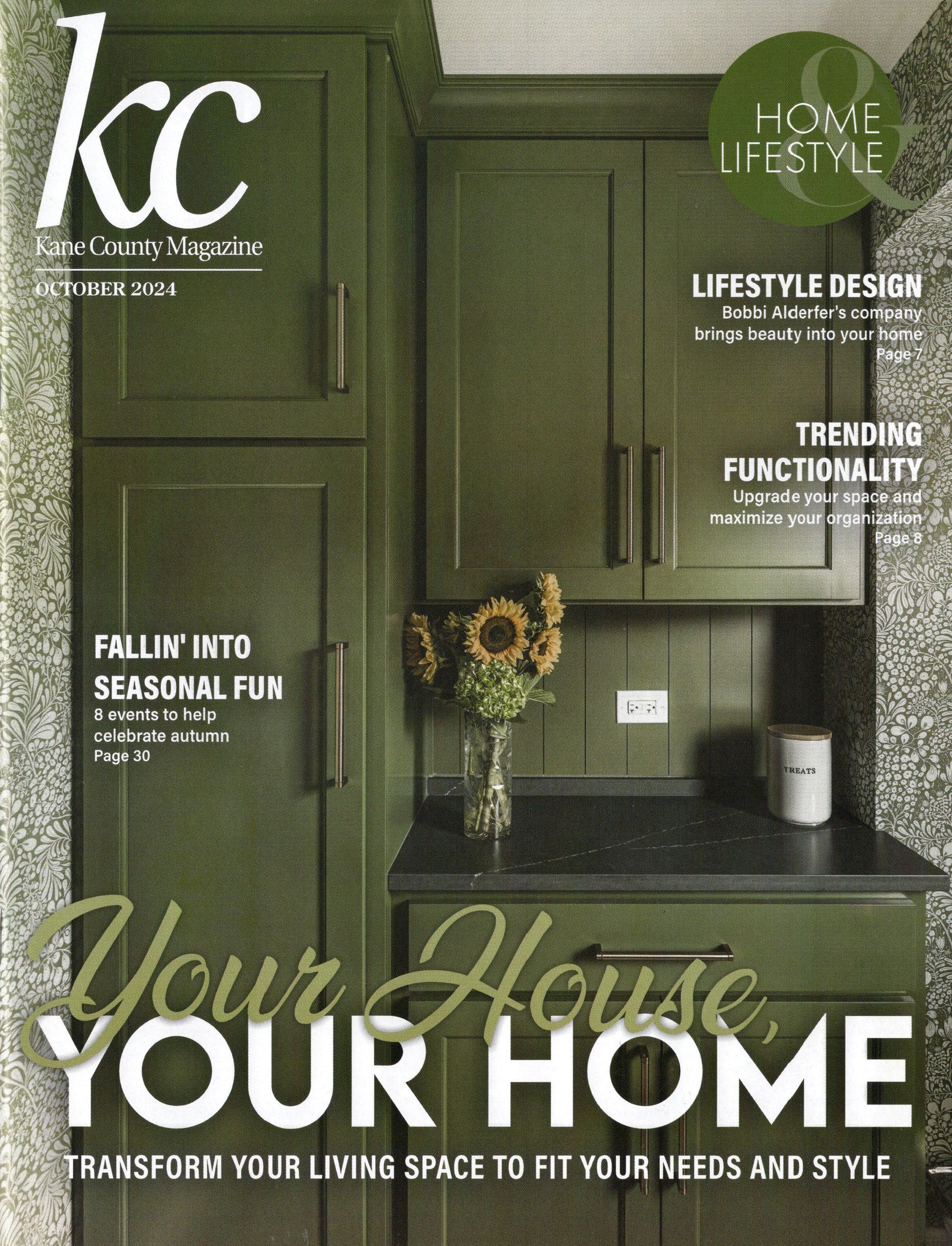 A kitchen and bath business magazine with a bathtub on the cover