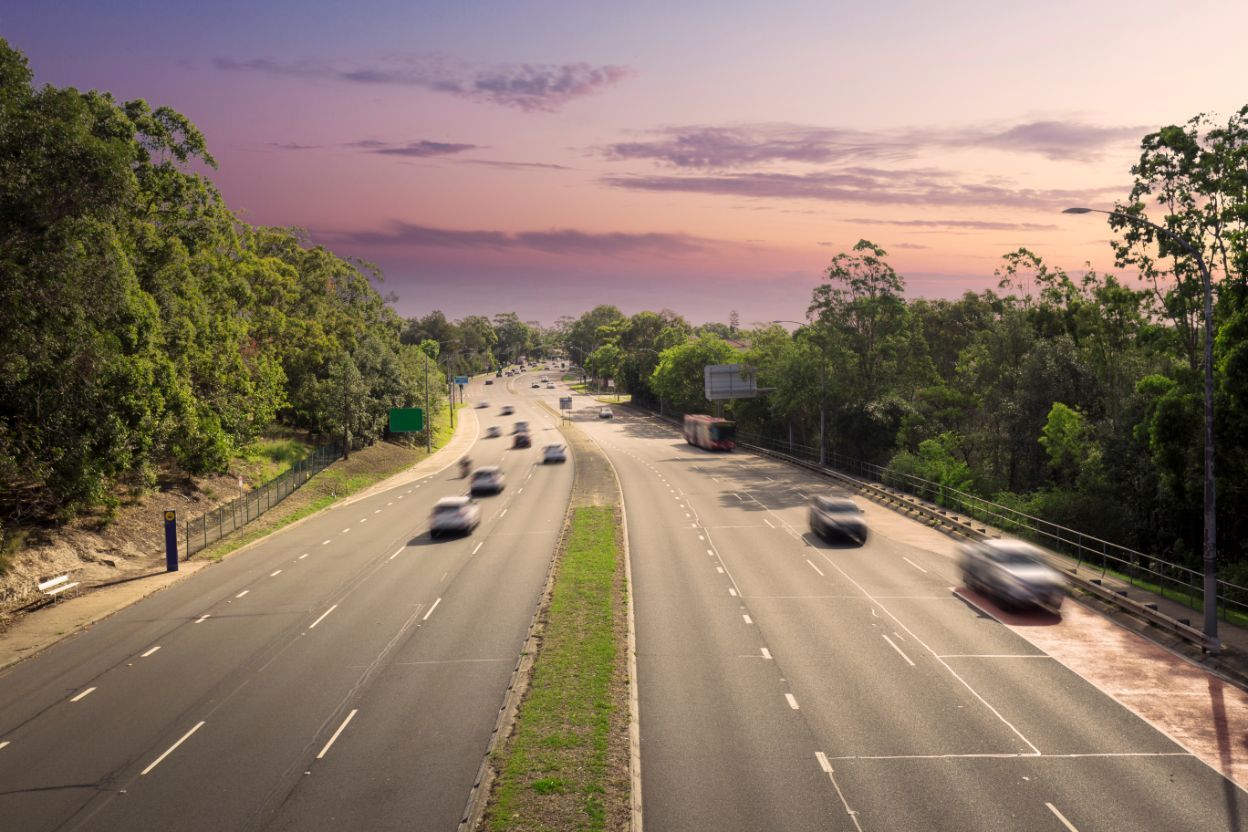 Suburban highway with traffic — Law Firm in Taree, NSW