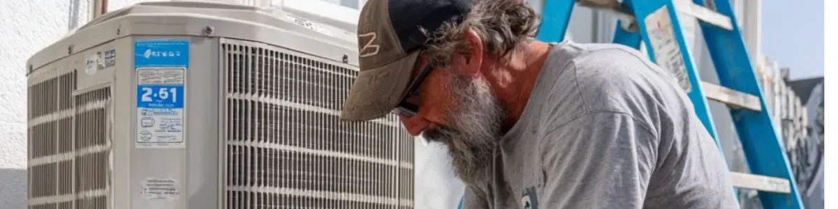 Professional Provo AC repair technician performing thorough diagnostic repair