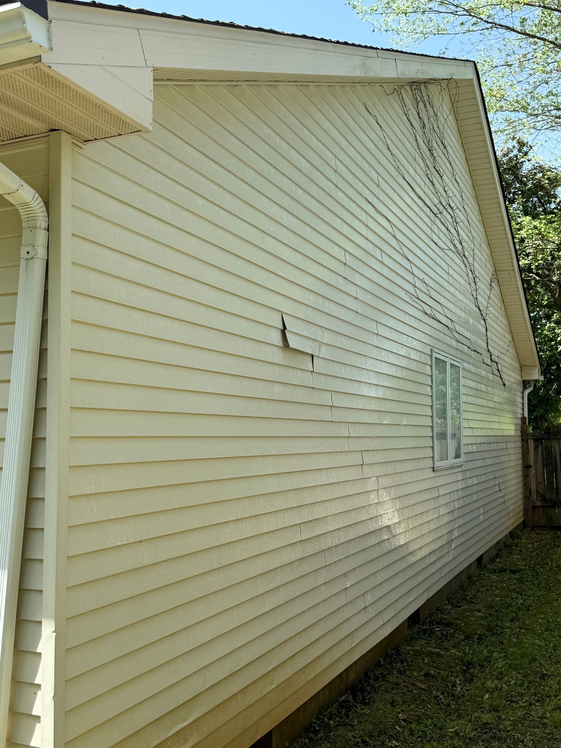 After Cleaning the Shed Sidings — Springfield, IL — Midwest Power/Soft Washing