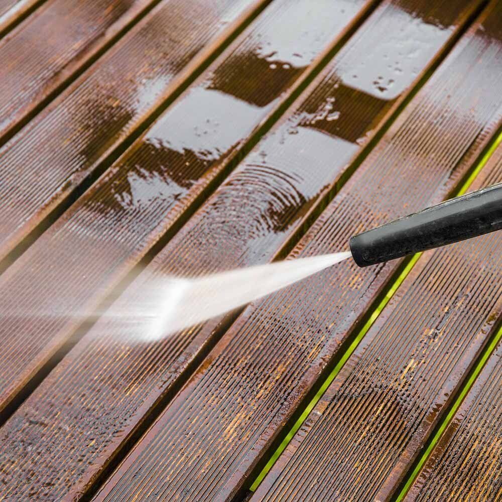 Cleaning The Deck — Springfield, IL — Midwest Power/Soft Washing