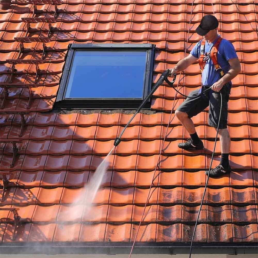 High Pressure Roof Cleaning — Springfield, IL — Midwest Power/Soft Washing