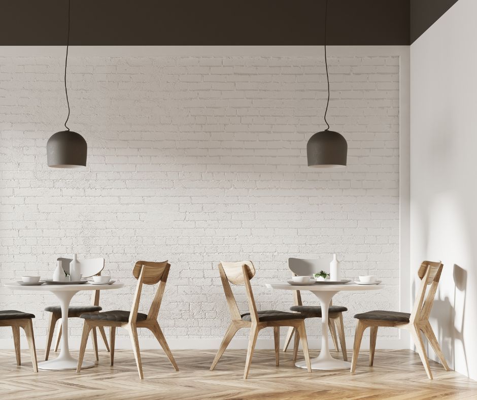 A cafe fitout layout